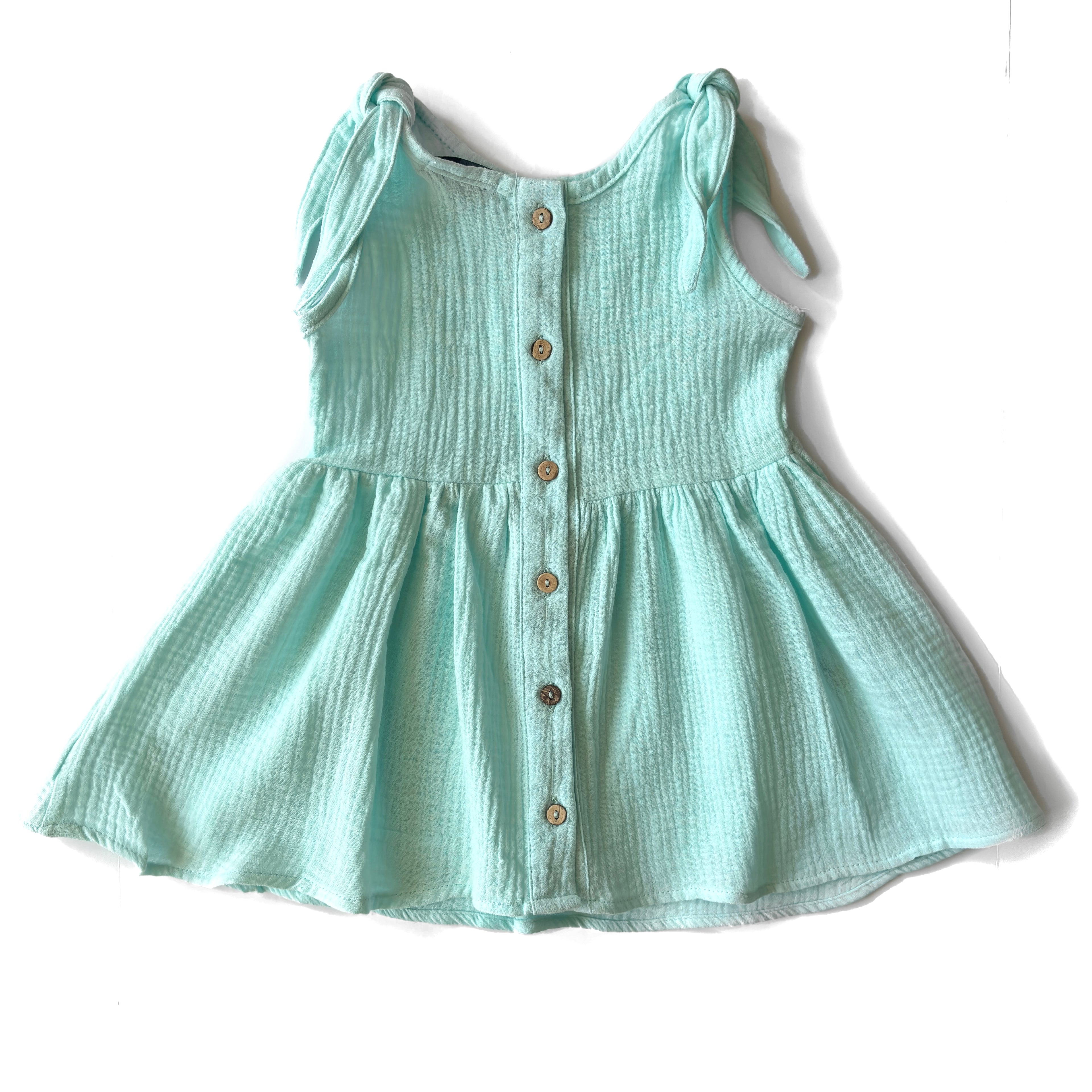 Mint Cotton Dress