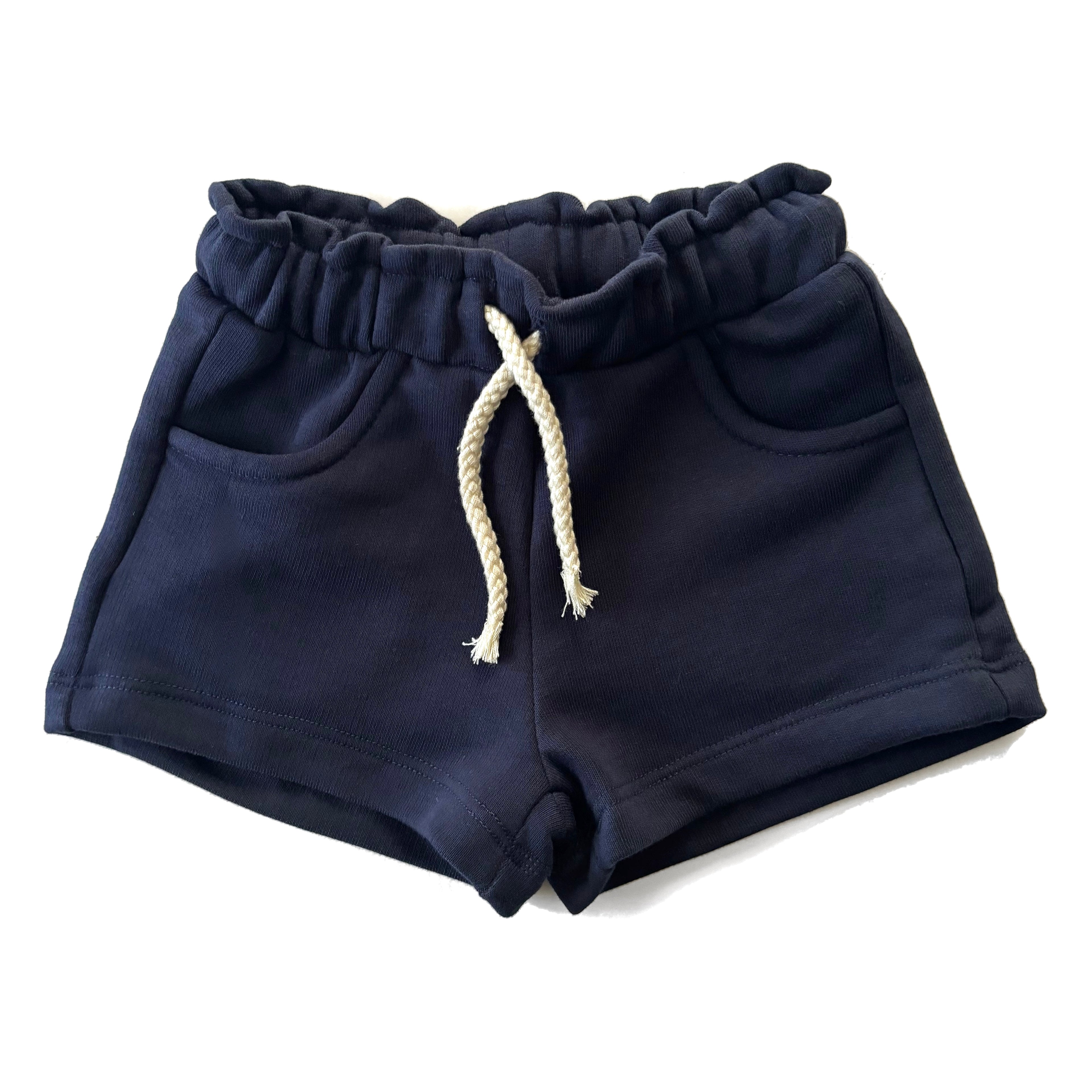 Navy Girls Shorts
