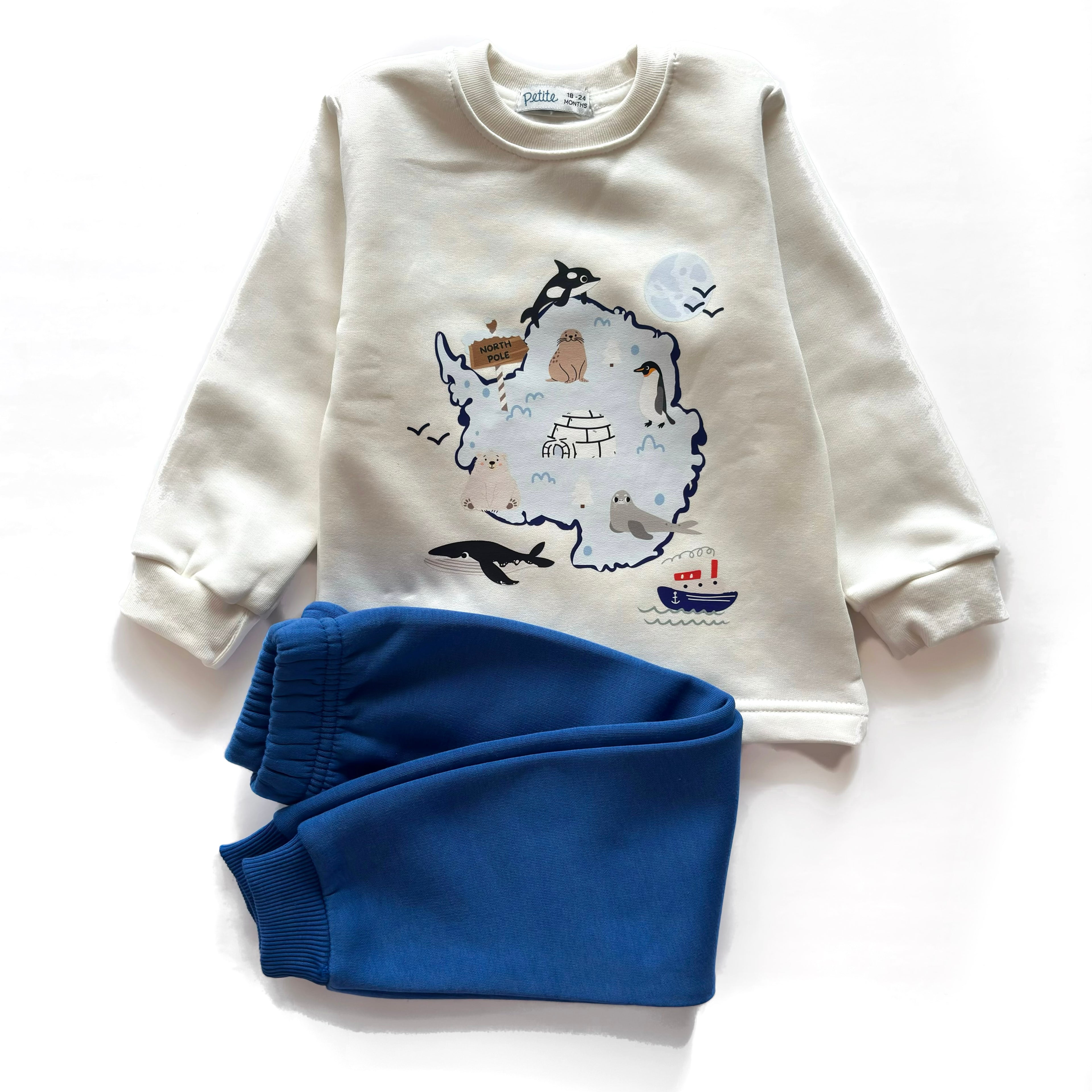 North Pole Cotton Fleece PJs