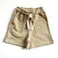 Beige Boys Shorts