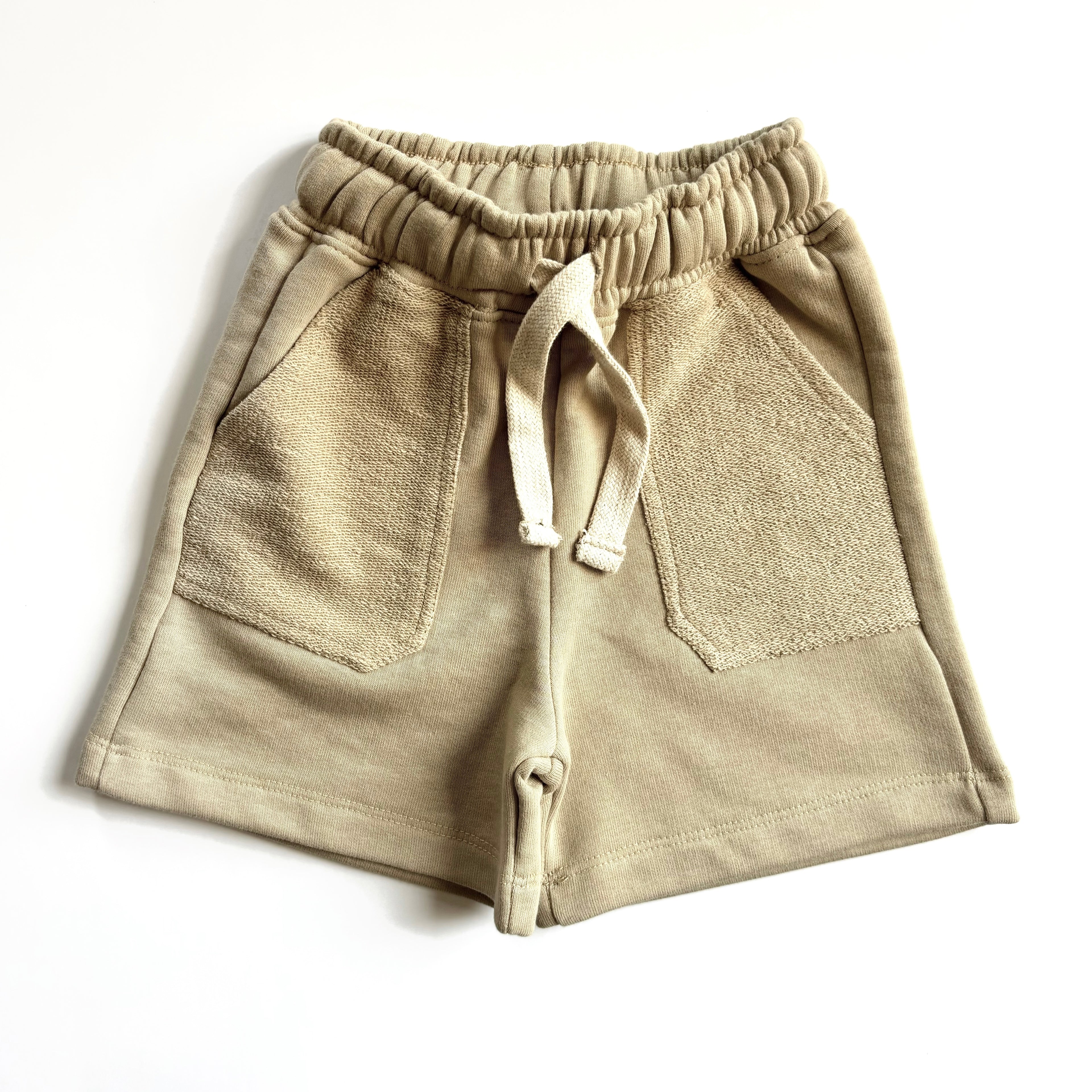 Beige Boys Shorts
