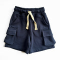 Navy Cargo Shorts