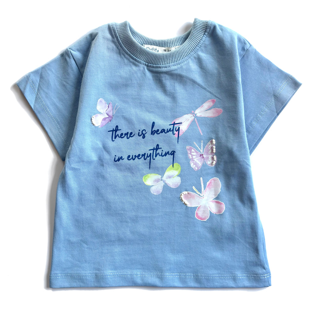 Butterfly Embroidery T-shirt