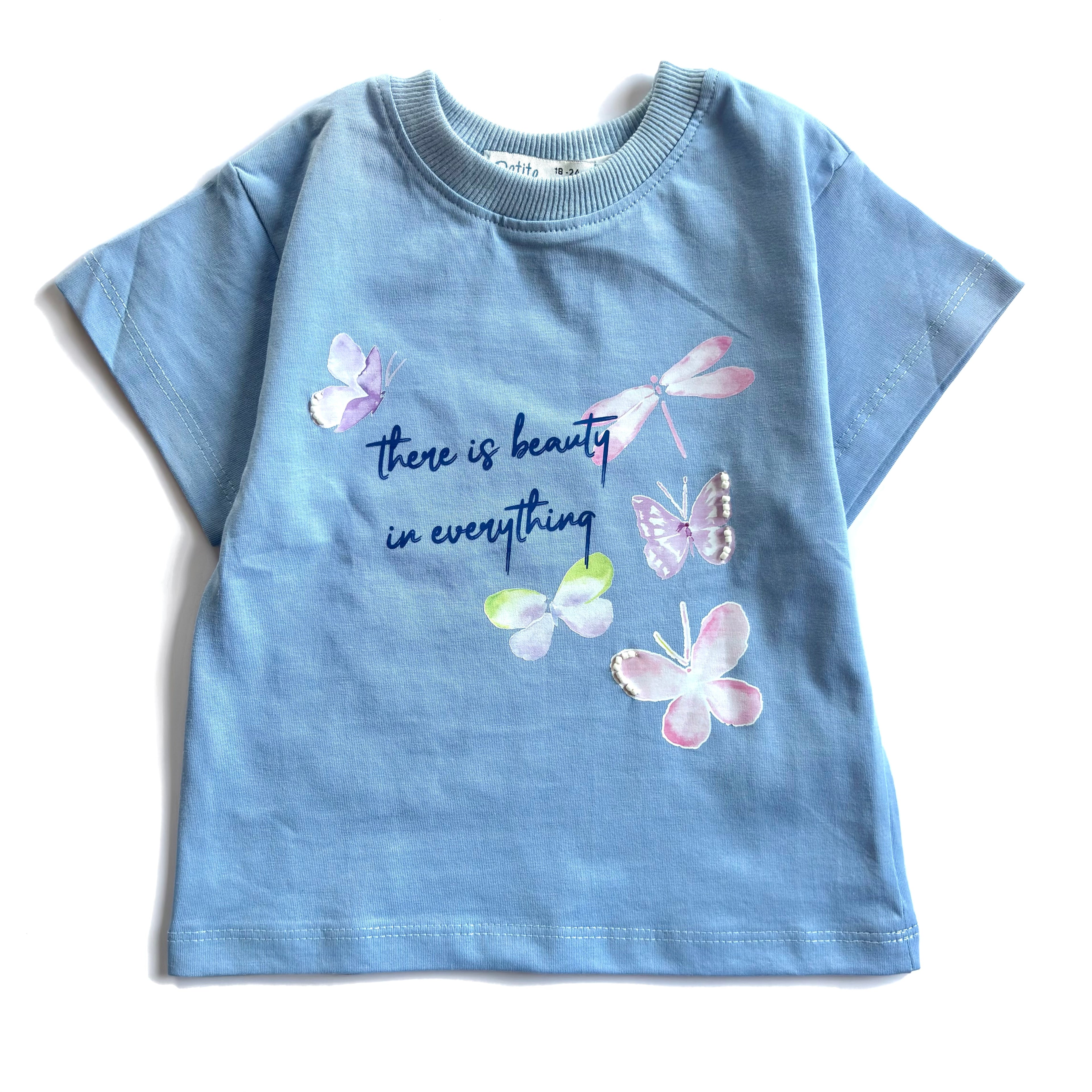 Butterfly Embroidery T-shirt