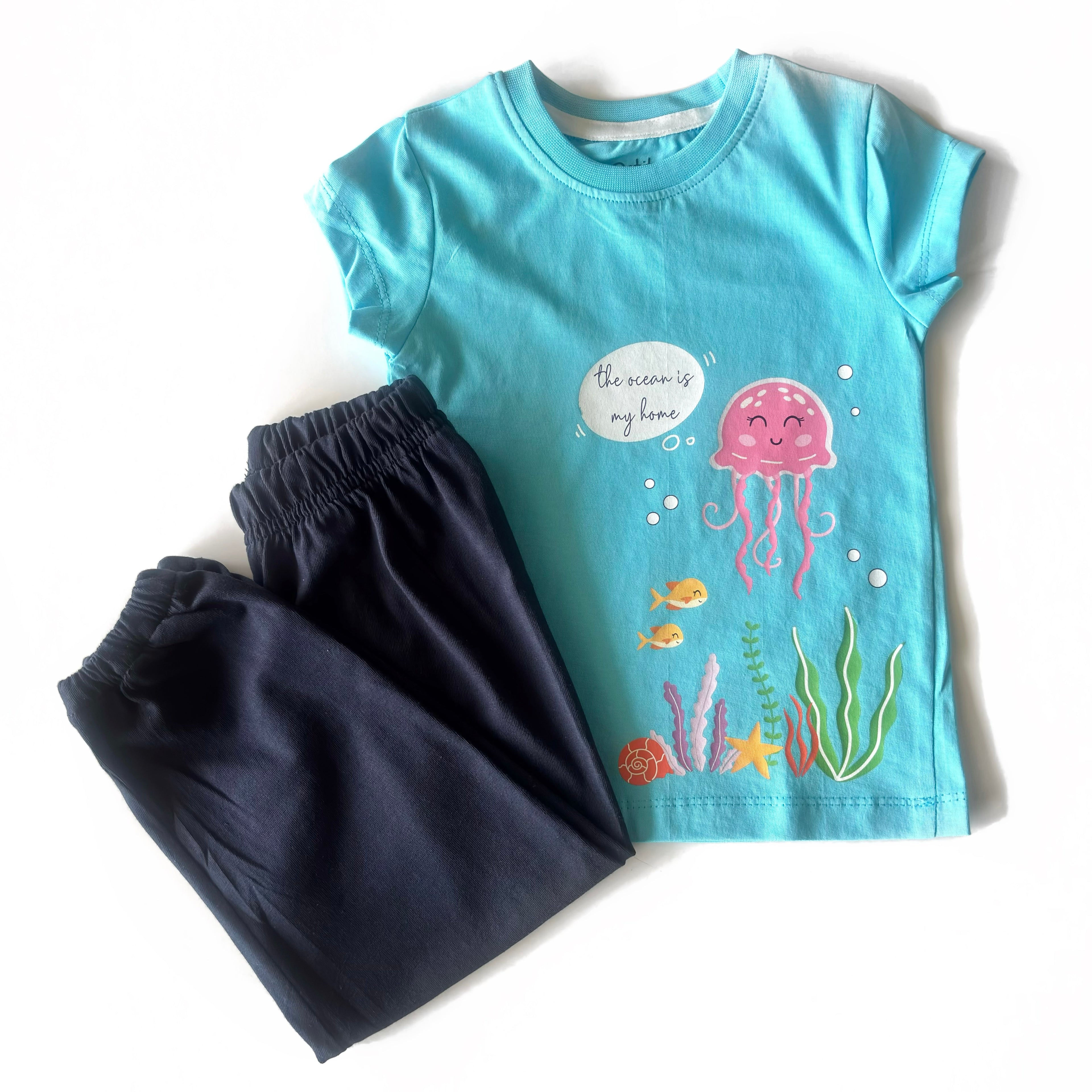 Jellyfish Cotton PJs