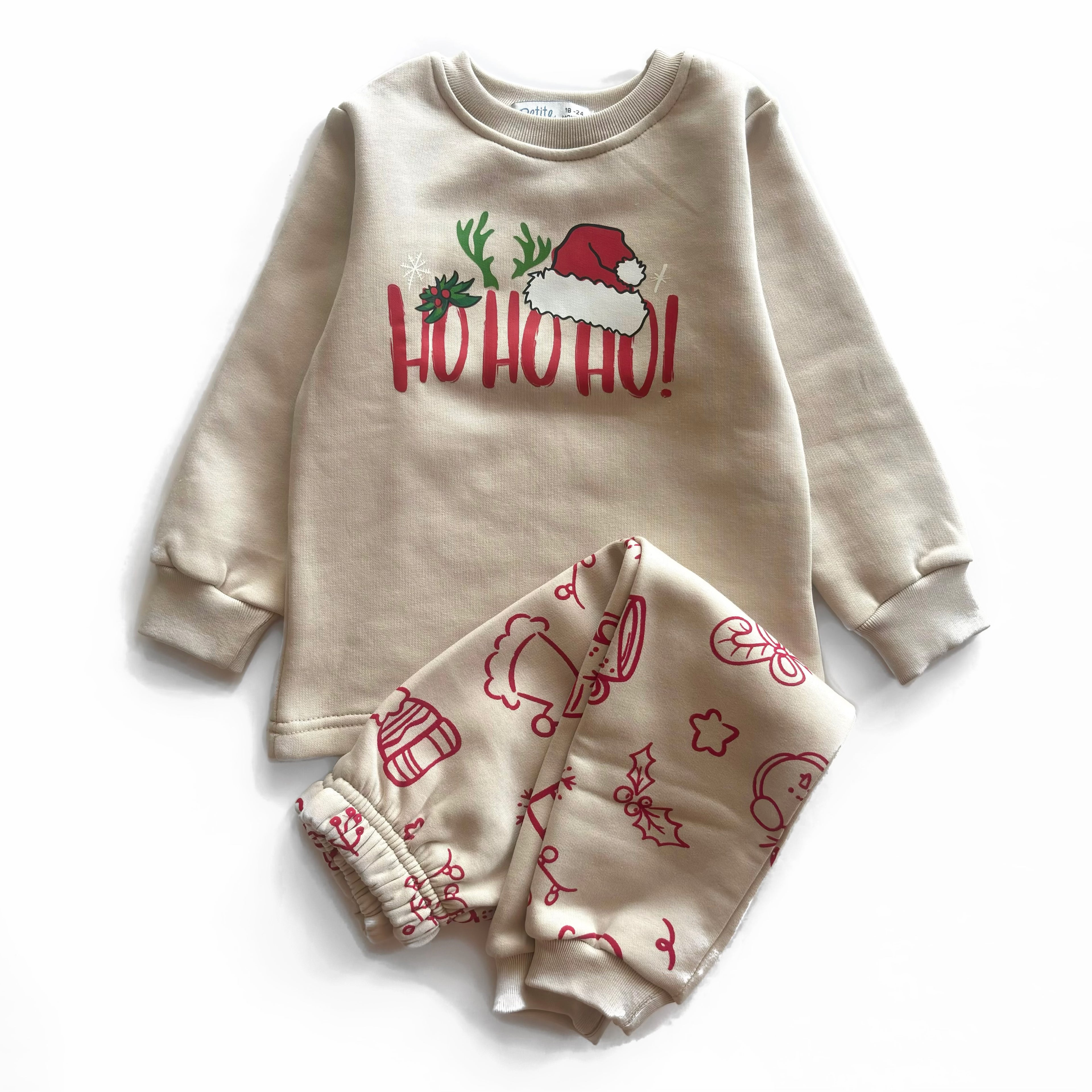 Hohoho Cotton Fleece PJs