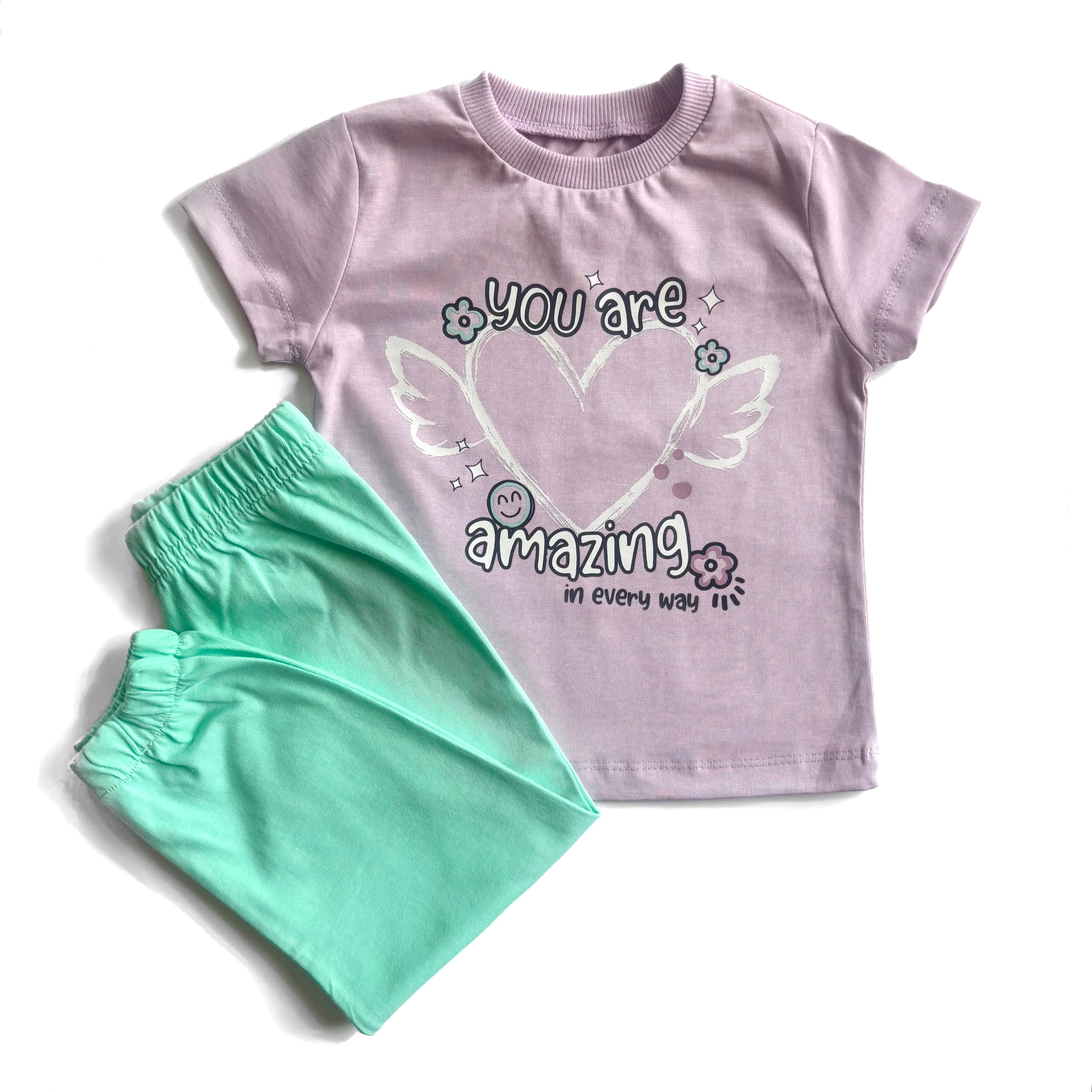Heart Cotton PJs