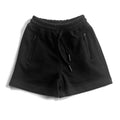 Black Cotton Shorts
