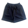 Navy Cotton Shorts