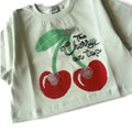 Cherry Over-sized Crop T-shirt