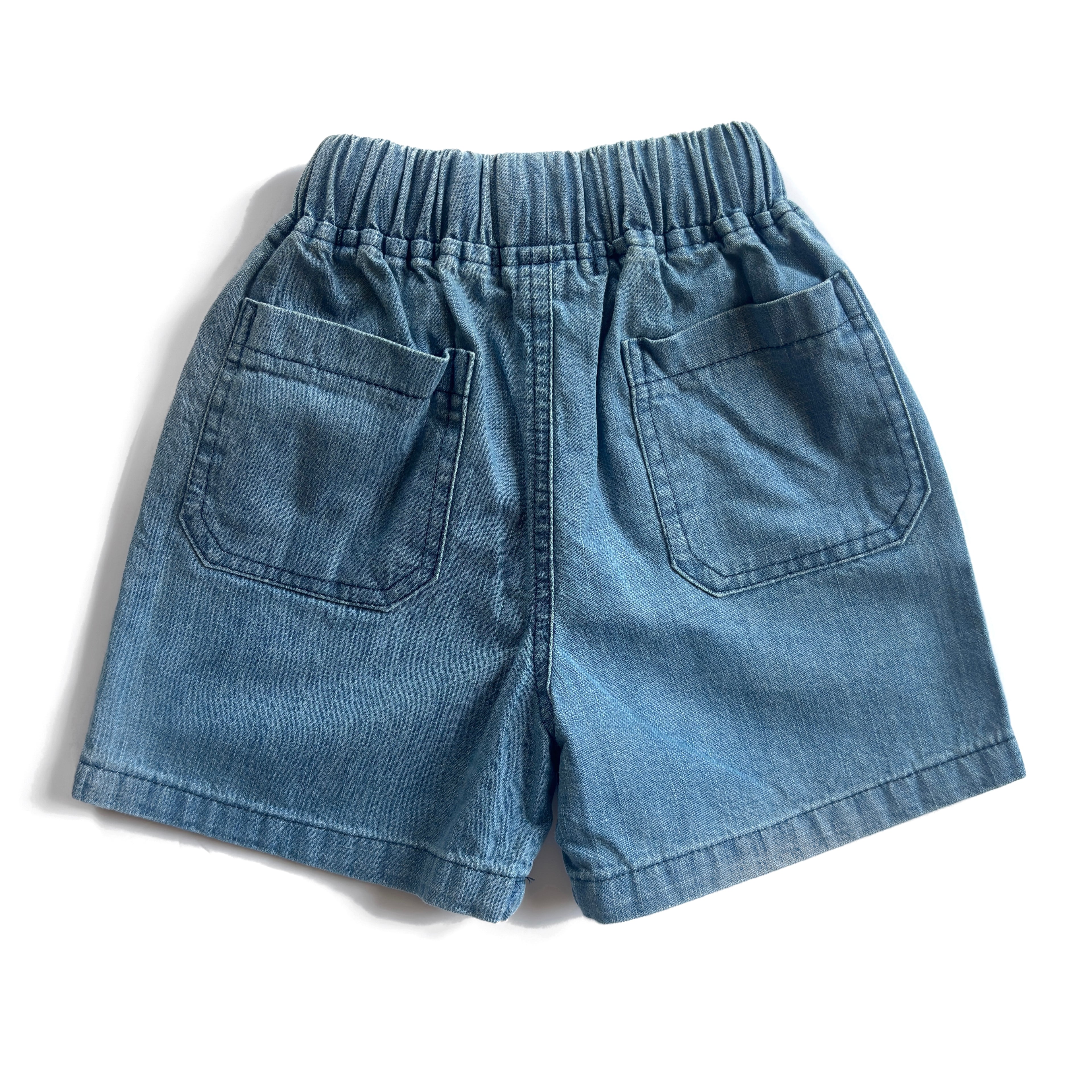 Light Wash Denim Boys Shorts