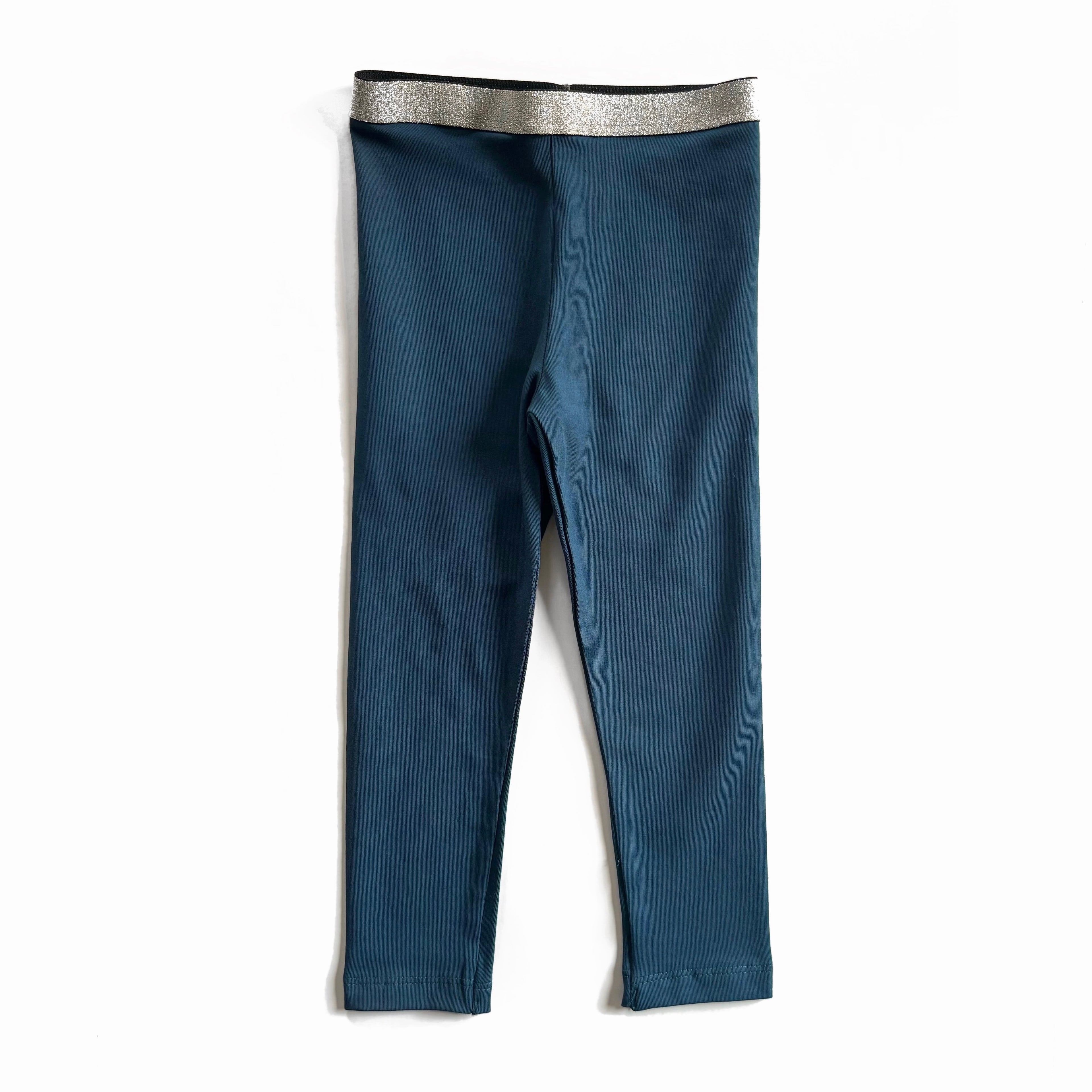 Indigo Blue Cotton Leggings