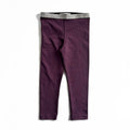 Dark Purple Cotton Leggings