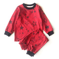 Stars Pattern Red Cotton PJs