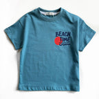 Beach Time Back Print T-shirt