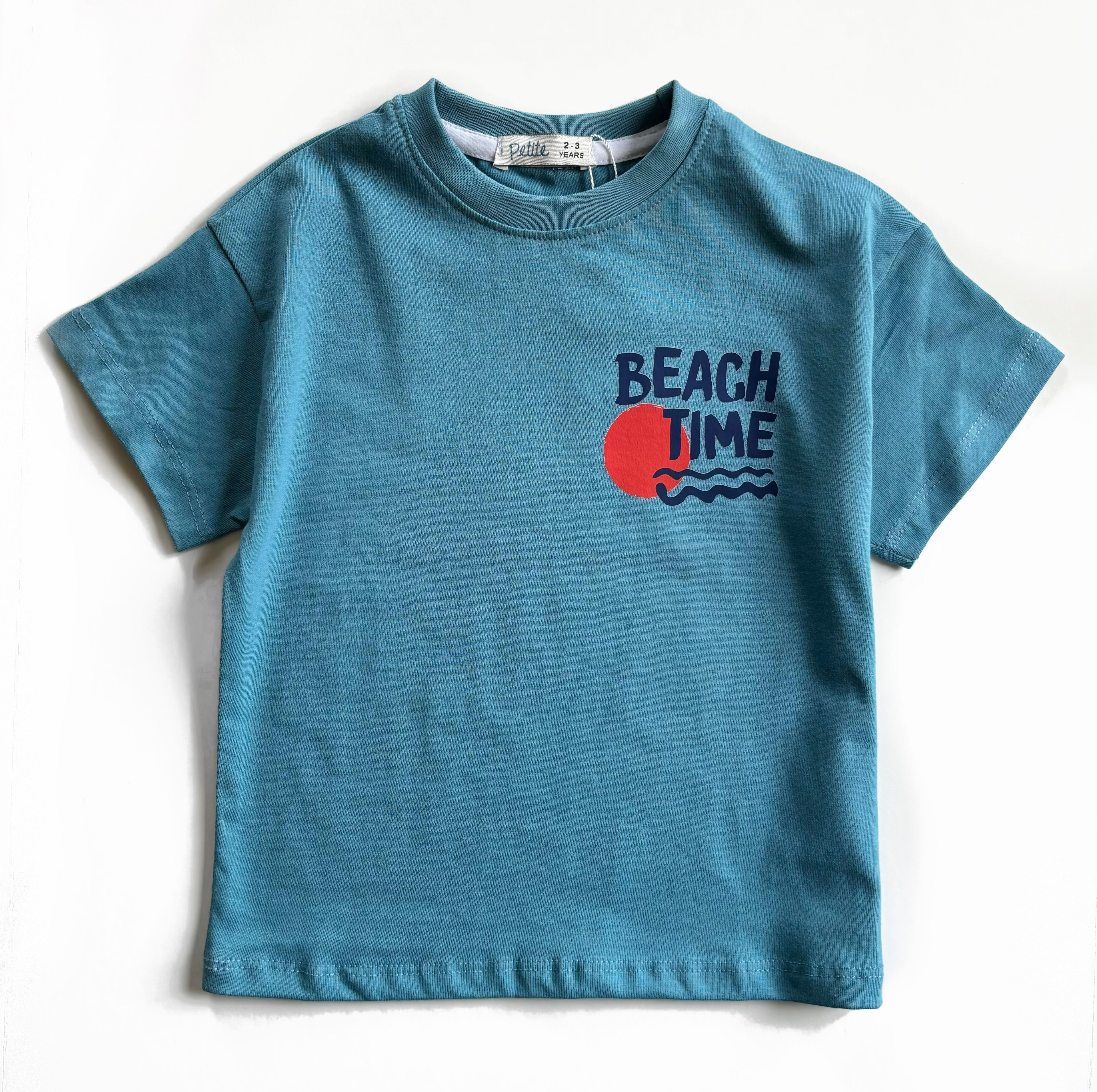 Beach Time Back Print T-shirt