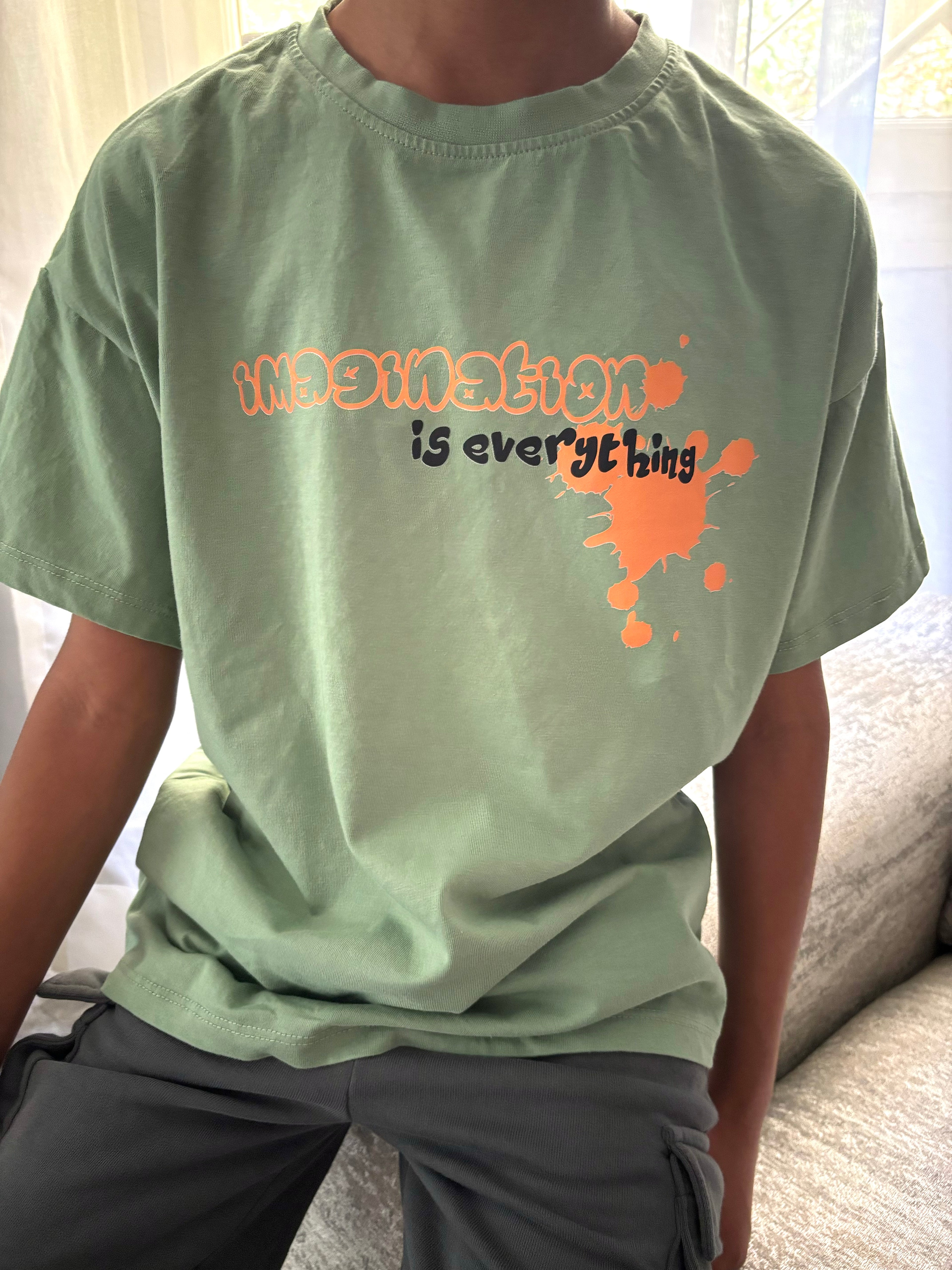 Graffiti Back Print T-shirt