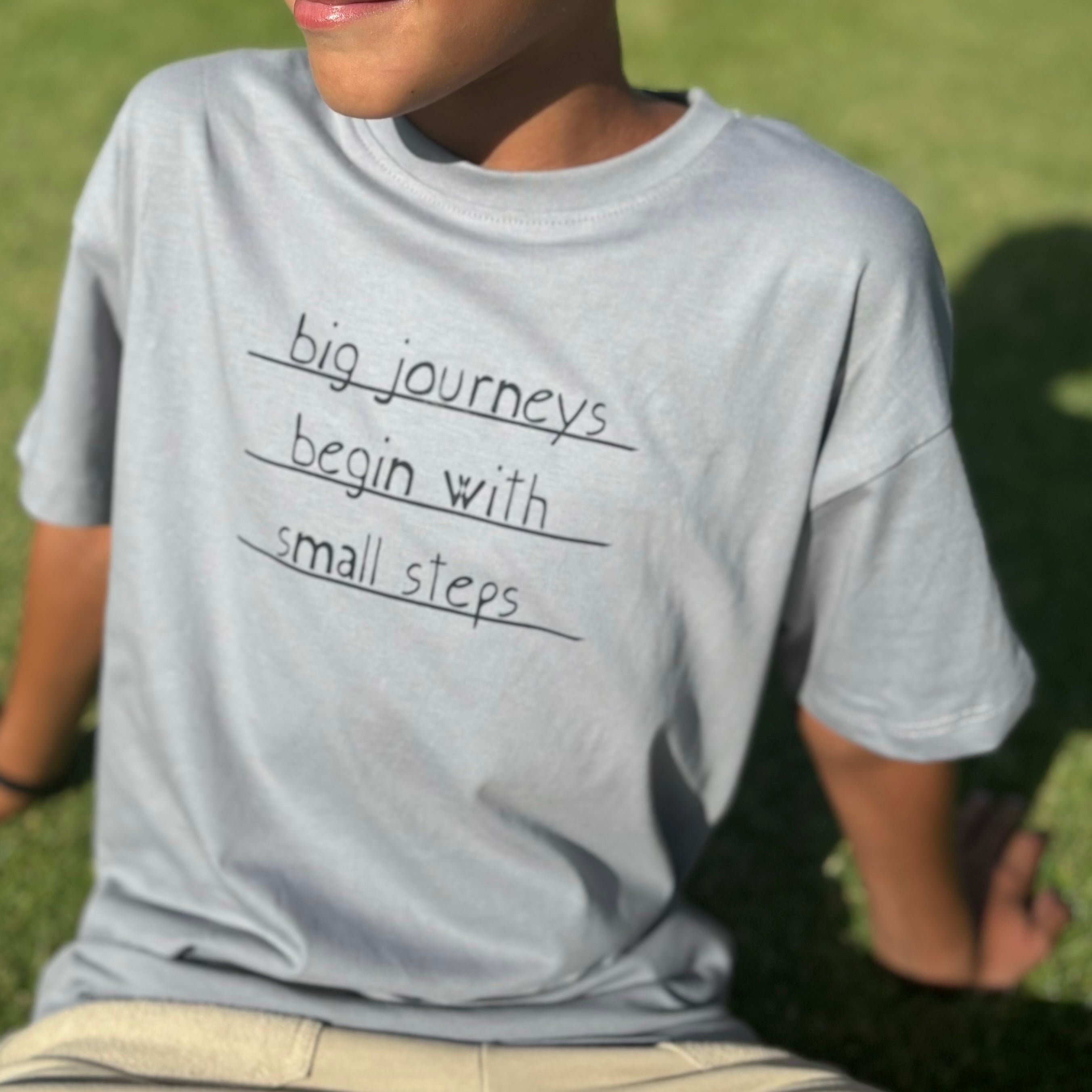Slogan Grey T-shirt
