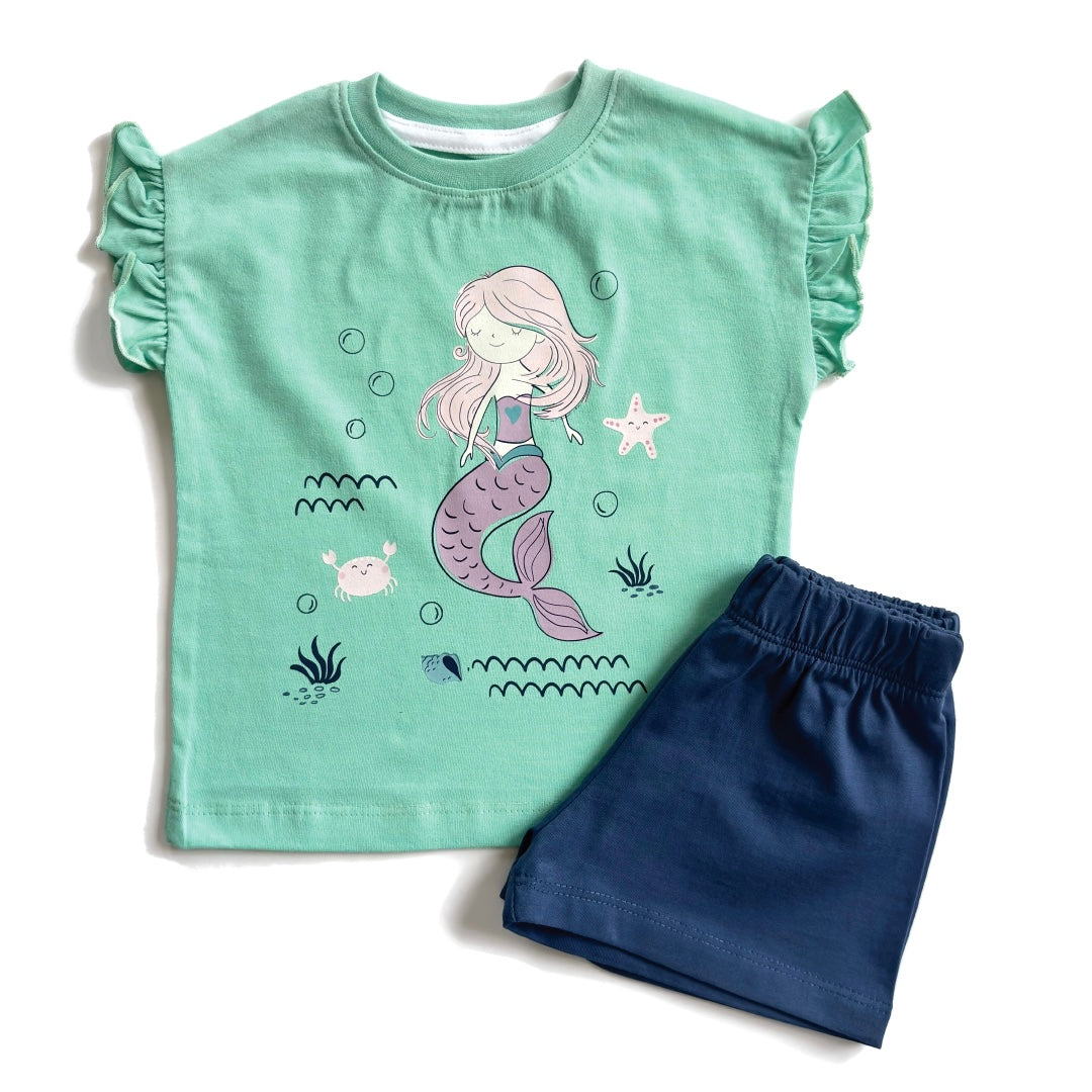 Mermaid Cotton PJs