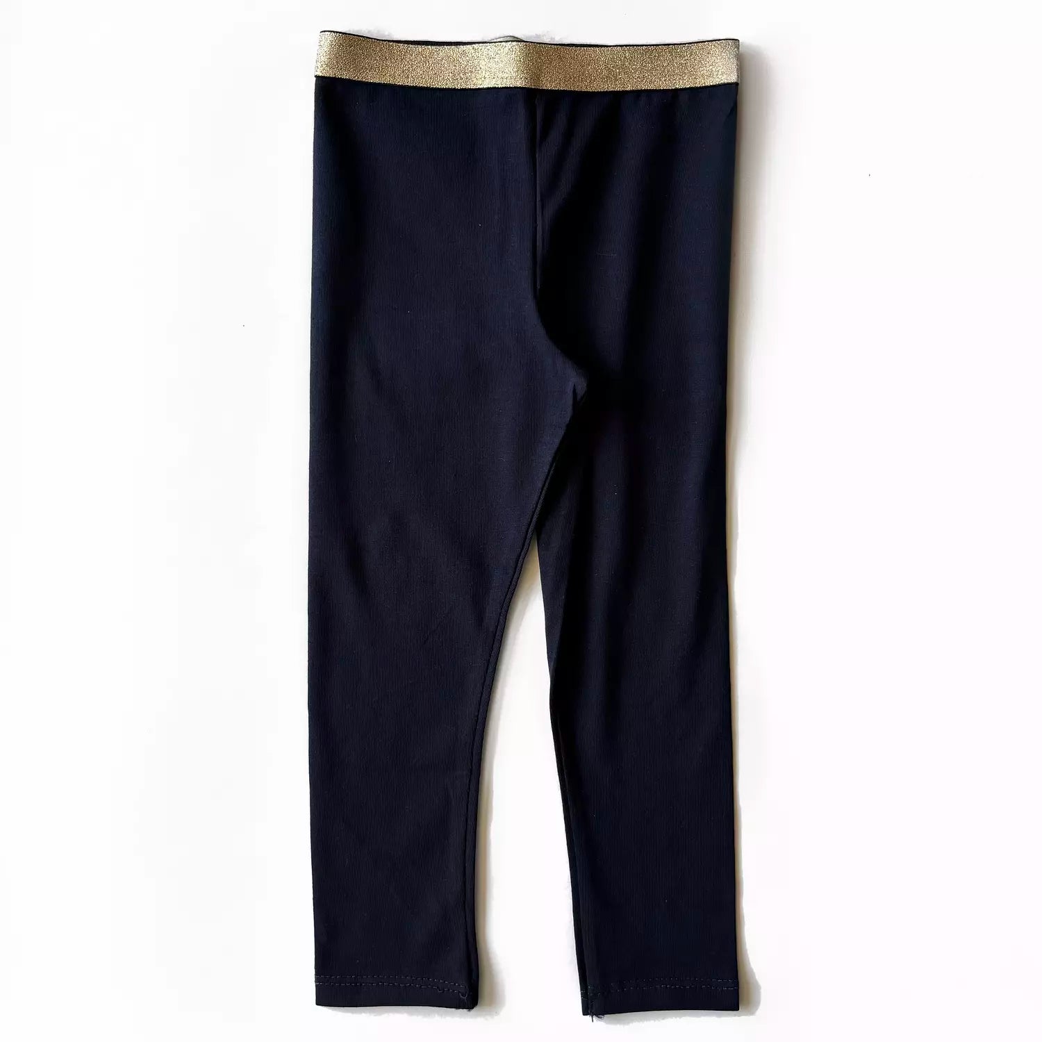 Navy Cotton Leggings