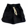 Black Cargo Shorts
