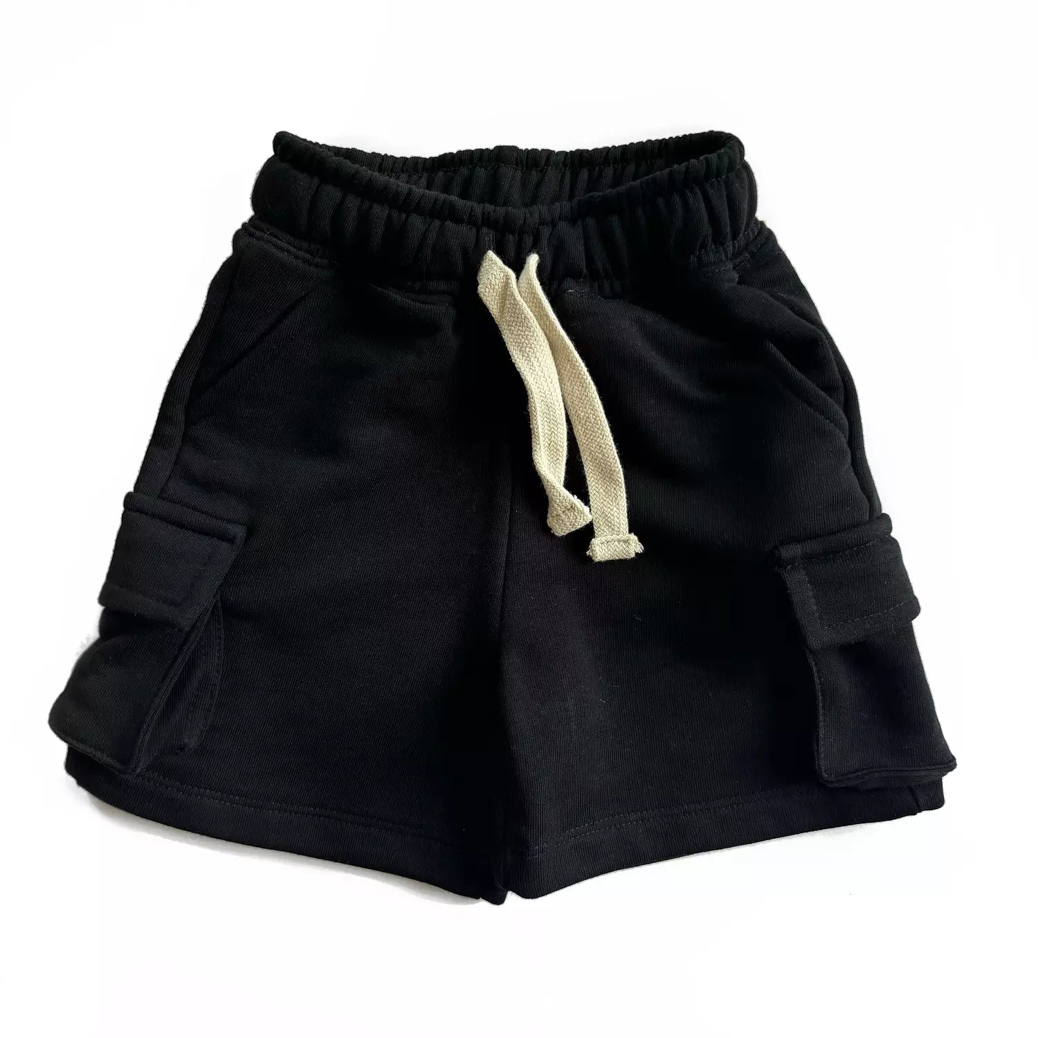 Black Cargo Shorts