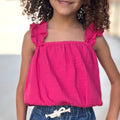 The Little Fuchsia Top