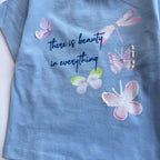 Butterfly Embroidery T-shirt