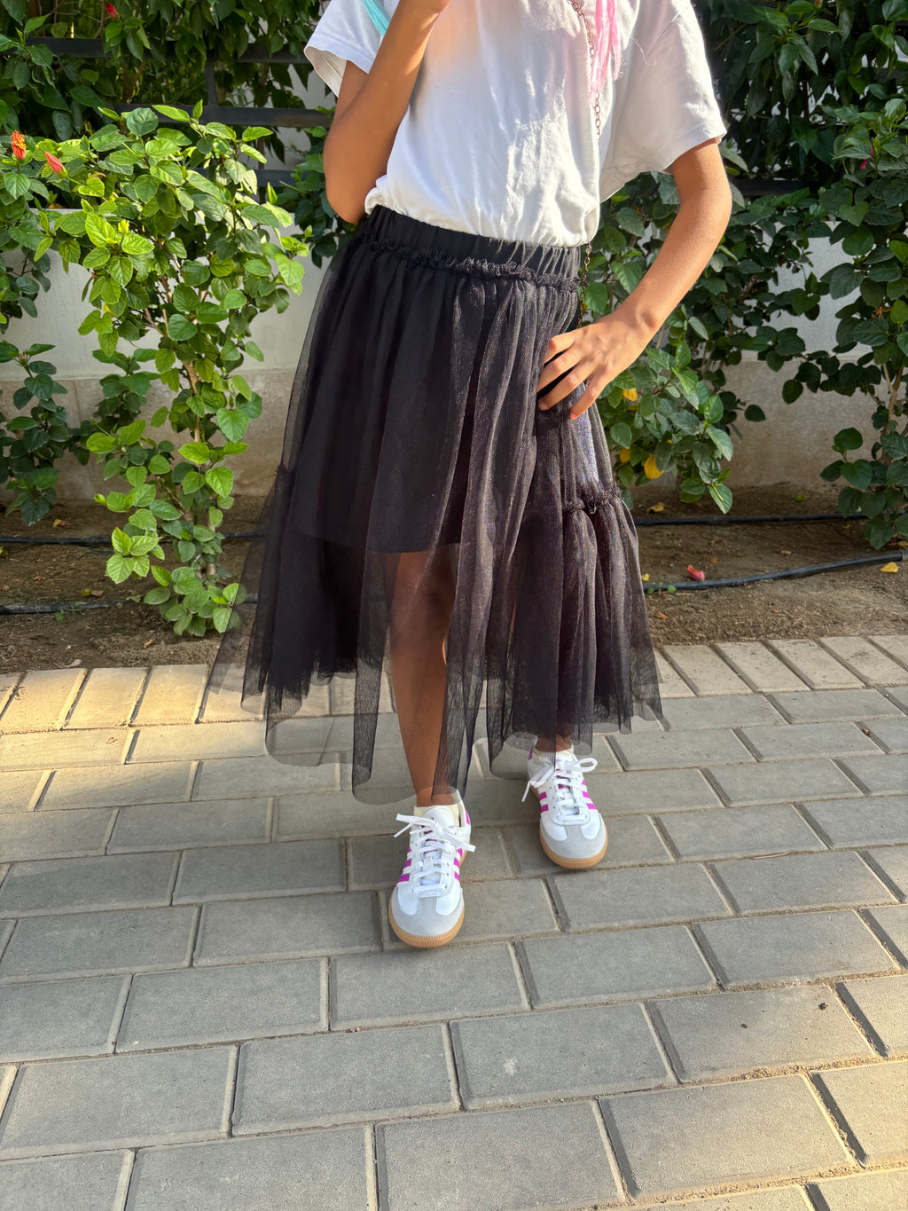 Black Tulle Skirt