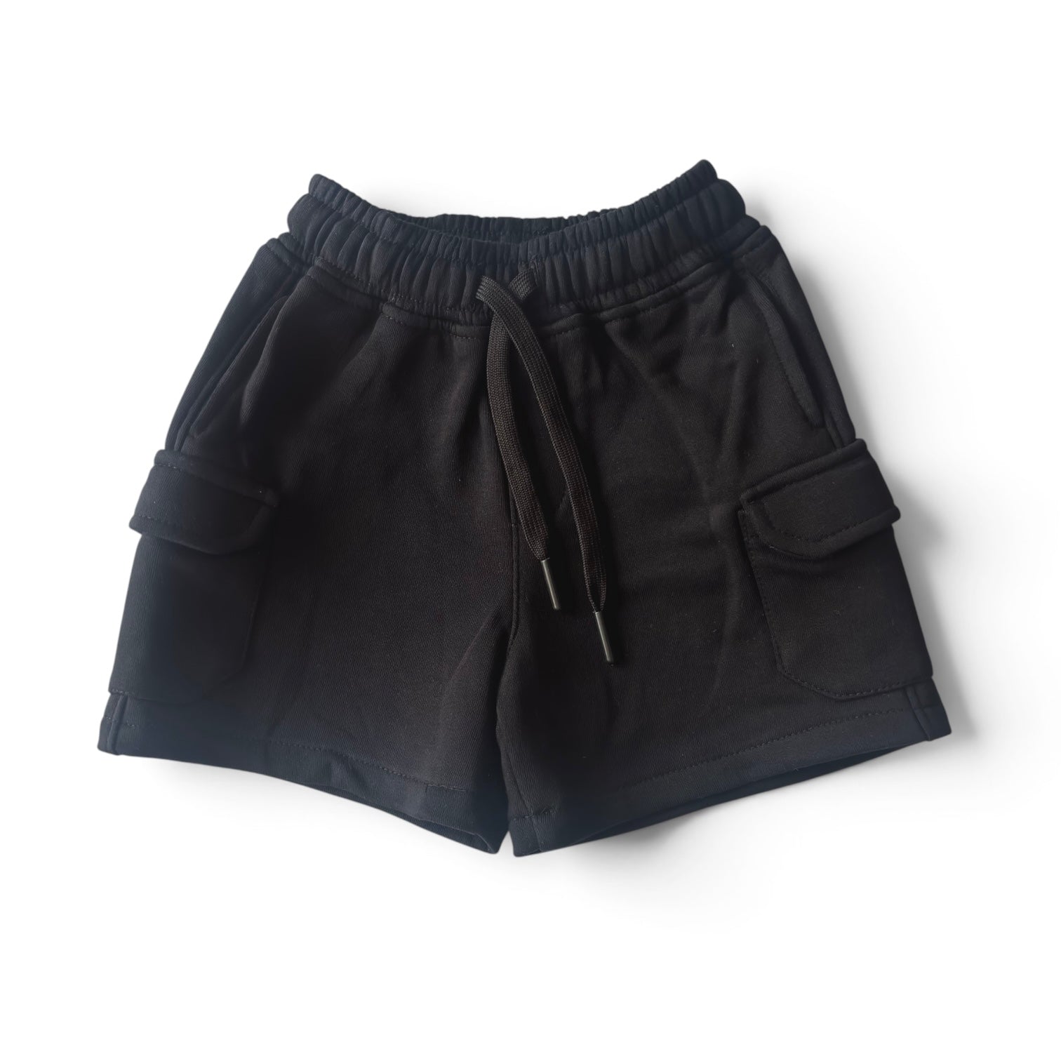 Black Cargo Shorts