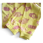 Ice Cream Pattern Cotton PJs