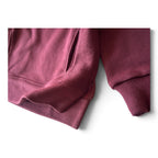 Burgundy Cotton Sweatshirt