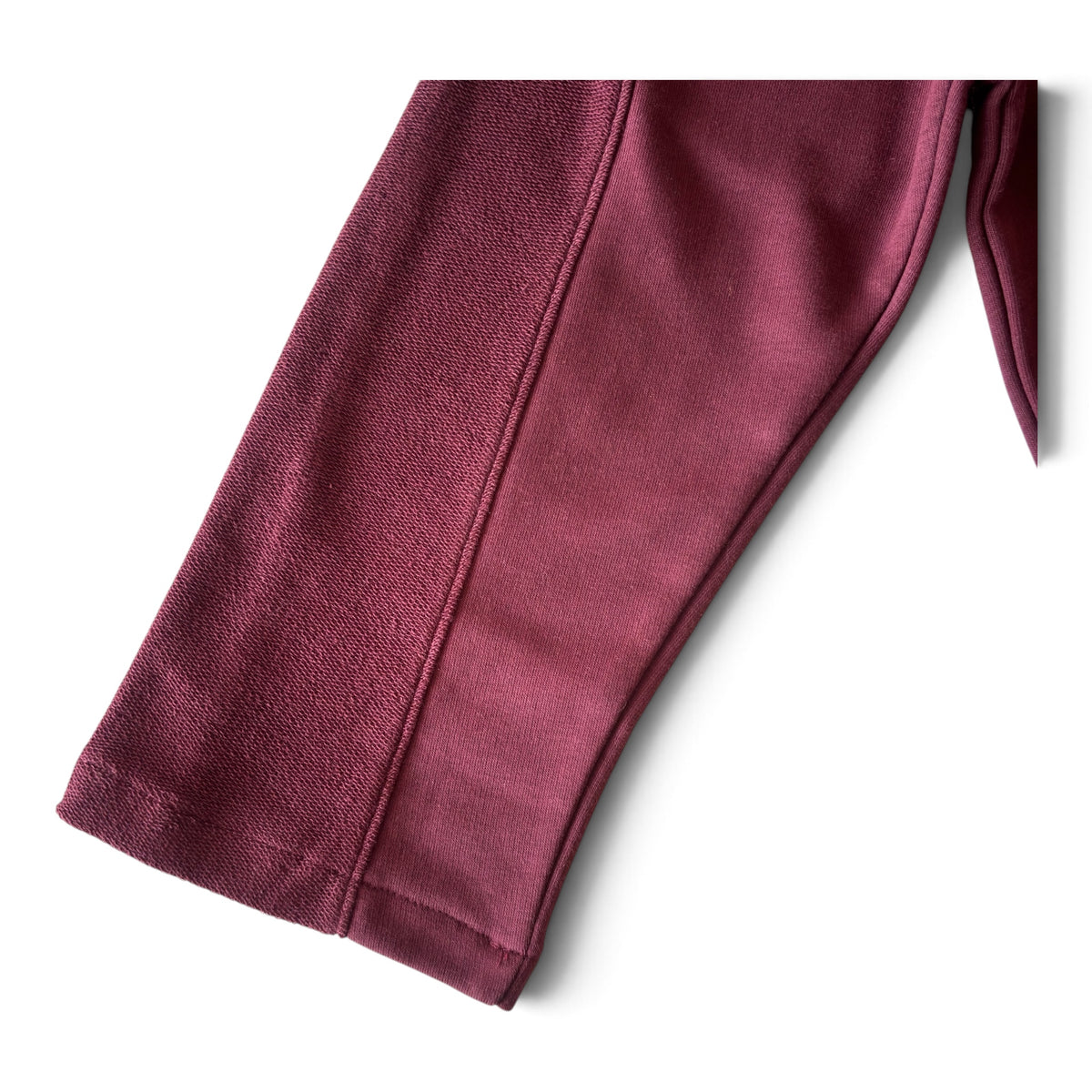 Burgundy Wide Leg Pants