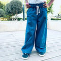 Wide Leg Denim Pants