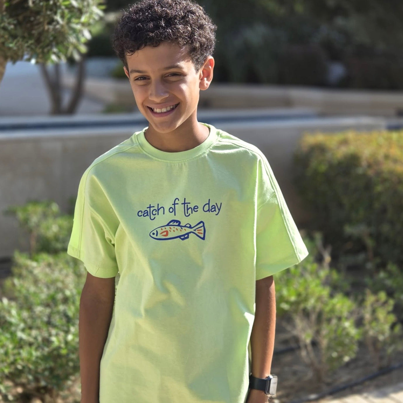 Fish Cotton T-shirt
